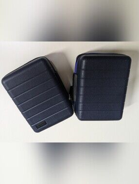 Away x United Airlines - Mini Hardside Travel Case - Navy Blue - 2pc Set